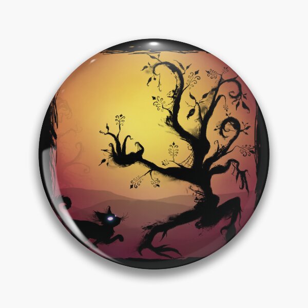Item preview, Wandering Tree and Voidcat designed and sold by TheoWren.