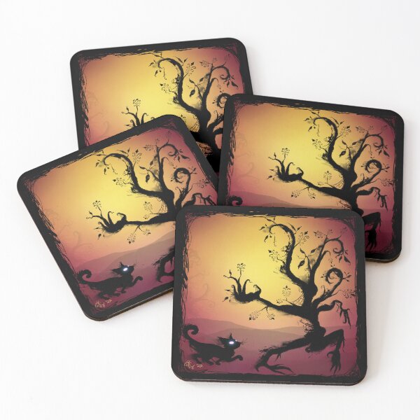 Item preview, Wandering Tree and Voidcat designed and sold by TheoWren.