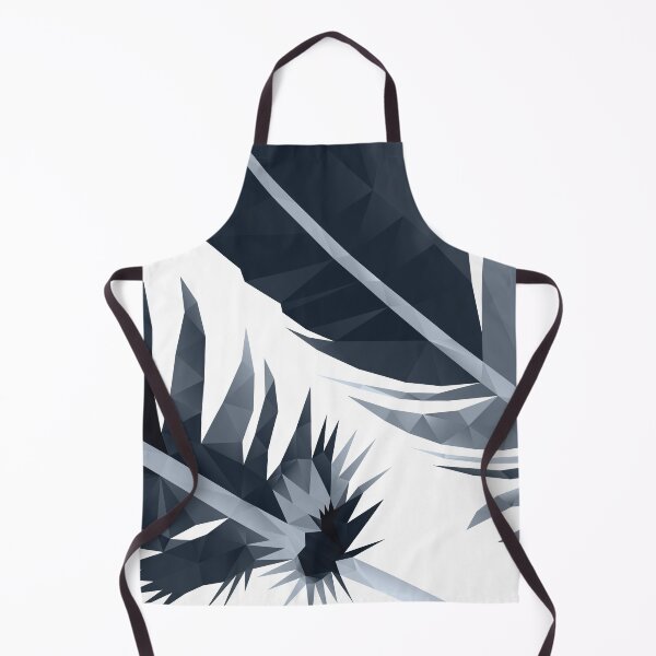 Aperçu de l'œuvre Art de polygone plume noir et blanc créée et vendue par polymolystudio.