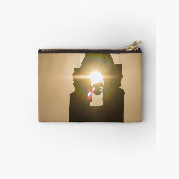 Item preview, Silhouette of old church in Bulla Victoria with sunset glinting through the bell tower designed and sold by James-Cole.