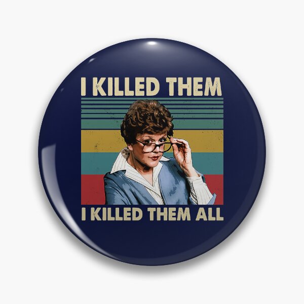 Item preview, Vintage Jessica Fletcher I Killed Them All Murder She Wrote designed and sold by ChrisTinewilKin.