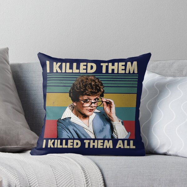 Vista previa del artículo con la obra «Vintage Jessica Fletcher Los maté a todos Asesinato que ella escribió», diseñado y vendido por ChrisTinewilKin.
