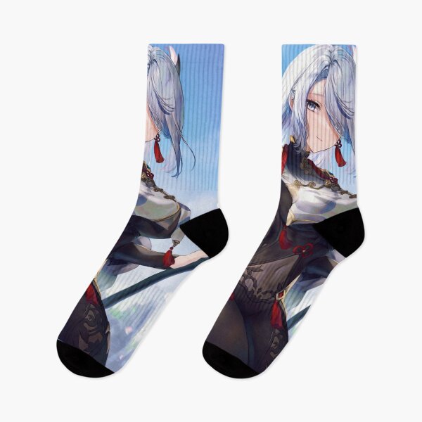 Item preview, Cute Shenhe Genshin Impact Cryo Character designed and sold by genshinwaifus.
