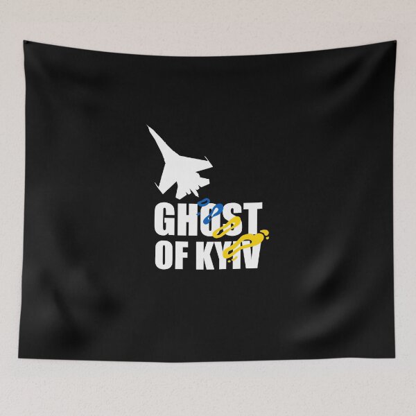 Item preview, ghost of kyiv - jet mig 29 - Support Ukraine designed and sold by vooART.