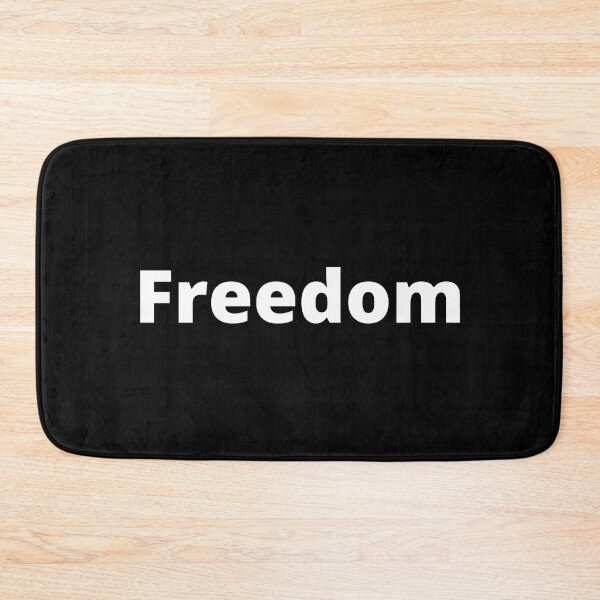 Item preview, Freedom Short Quote -One Word  designed and sold by AppareIIndustry.
