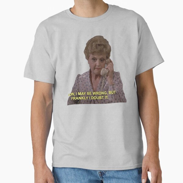 Vista previa del artículo con la obra «Ahora, tal vez me equivoque Gracioso Jessica Fletcher», diseñado y vendido por ChrisTinewilKin.