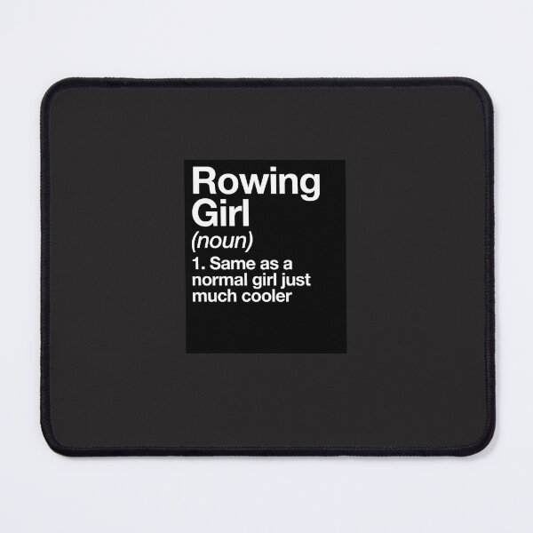 Item preview, Rowing Girl Definition Funny & Sassy Sports Design Sticker designed and sold by EvelynHehn.