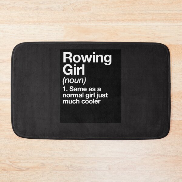 Item preview, Rowing Girl Definition Funny & Sassy Sports Design Sticker designed and sold by EvelynHehn.