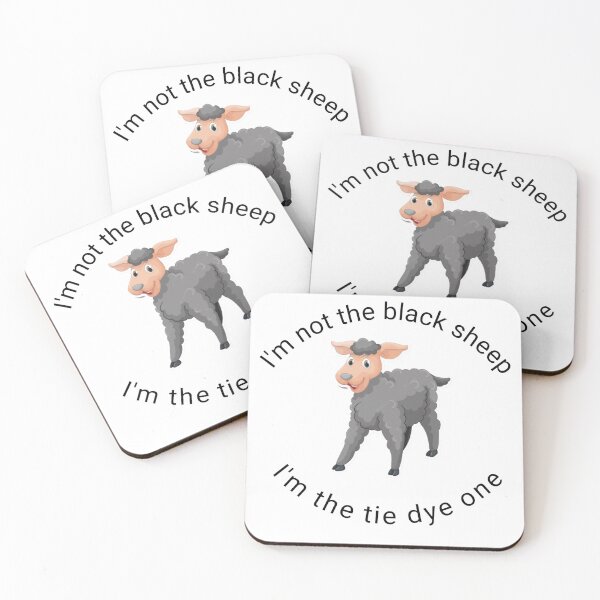 Item preview, I'm not the black sheep I'm the tie dye one designed and sold by NGstil.