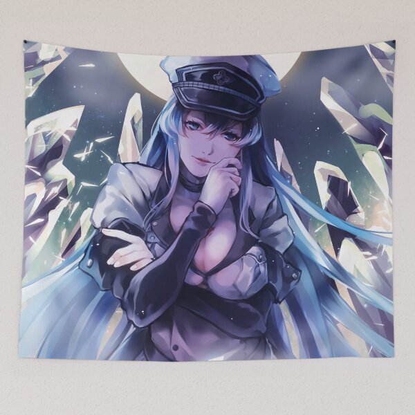 Item preview, Esdeath Akame Ga Kill designed and sold by freddiecatt.