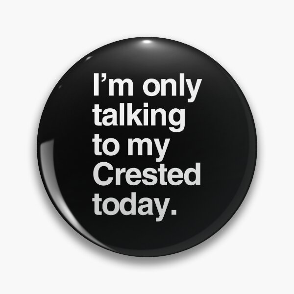 Item preview, I'm Only Talking To My Chinese Crested designed and sold by More Cute Dogs.