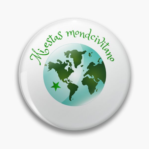 Item preview, Mi estas mondcivitano designed and sold by Pokofoto.