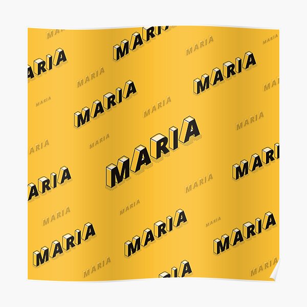 maria-most-common-name-in-the-world-poster-by-shailpawar-redbubble