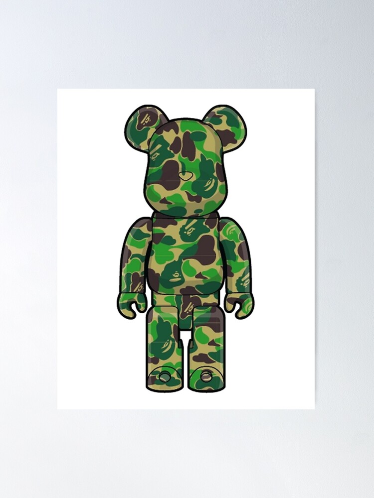 Supreme Supreme x Bearbrick Limited Poster