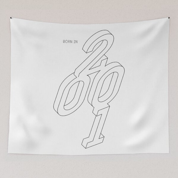 Item preview, BORN IN 2001 designed and sold by MGRAPHICDESIGN.