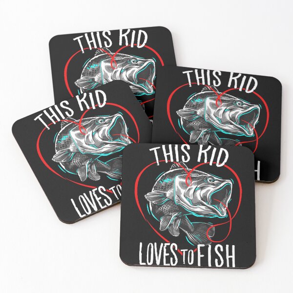 Artikelvorschau, Kinderfischen Tshirts Dieses Kind liebt zu fischen entworfen und verkauft von LeonaMante.