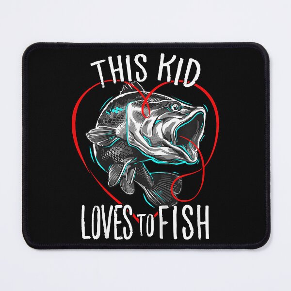 Item preview, Kids Fishing Tshirts  This Kid Loves to Fish designed and sold by LeonaMante.