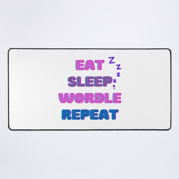 Item preview, Eat sleep wordle repeat - eat sleep wordle repeat art designed and sold by Mintminz.