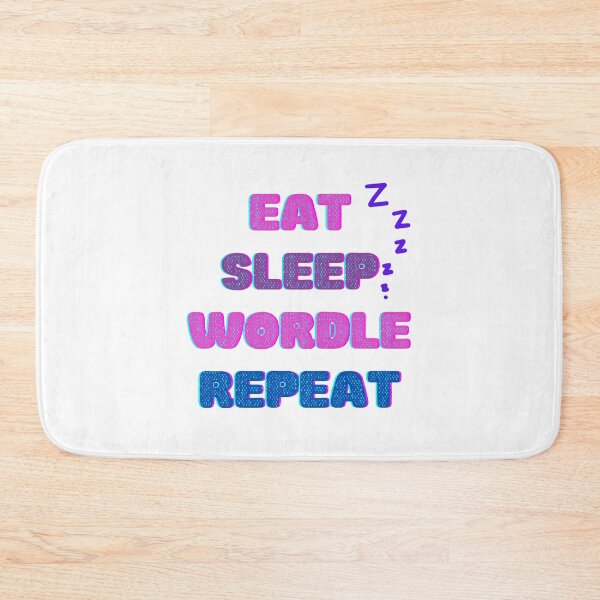 Item preview, Eat sleep wordle repeat - eat sleep wordle repeat art designed and sold by Mintminz.