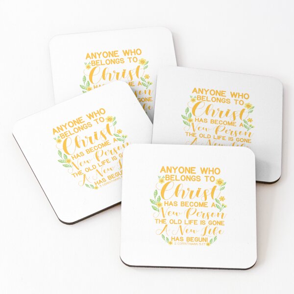 Item preview, Christian 2 Corinthians 5:17 Bible Verse designed and sold by garmentoffaith.