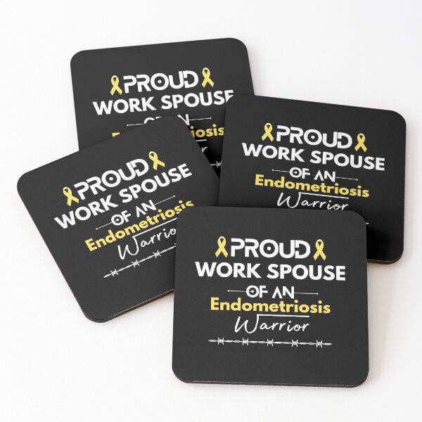 Item preview, Proud Work Spouse of an Endo Warrior designed and sold by DesignsWithMel.