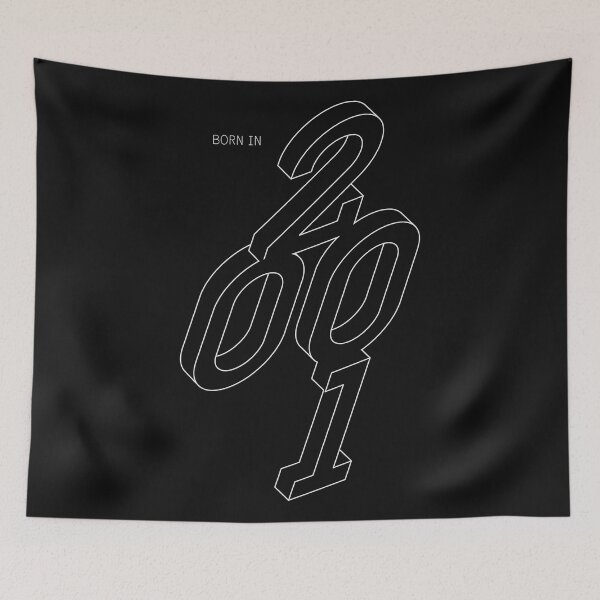 Item preview, BORN IN 2001 designed and sold by MGRAPHICDESIGN.