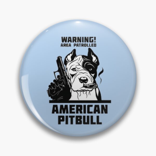 Item preview, American Pitbull Area Patrolled designed and sold by VitezCrni.