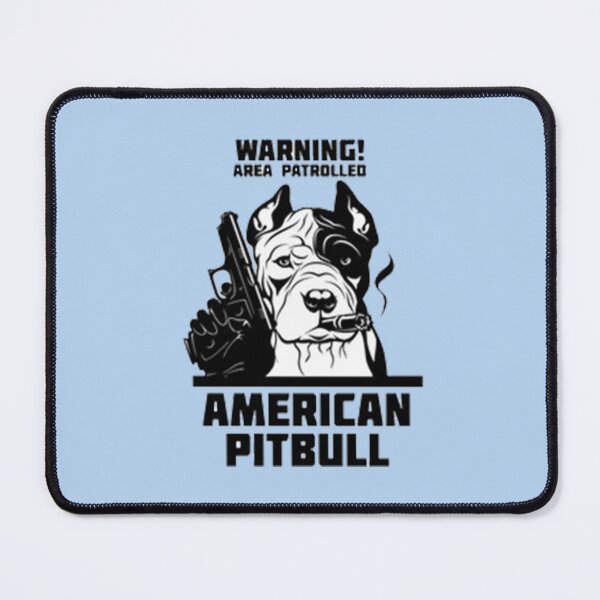 Item preview, American Pitbull Area Patrolled designed and sold by VitezCrni.