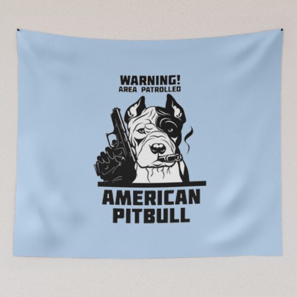 Item preview, American Pitbull Area Patrolled designed and sold by VitezCrni.