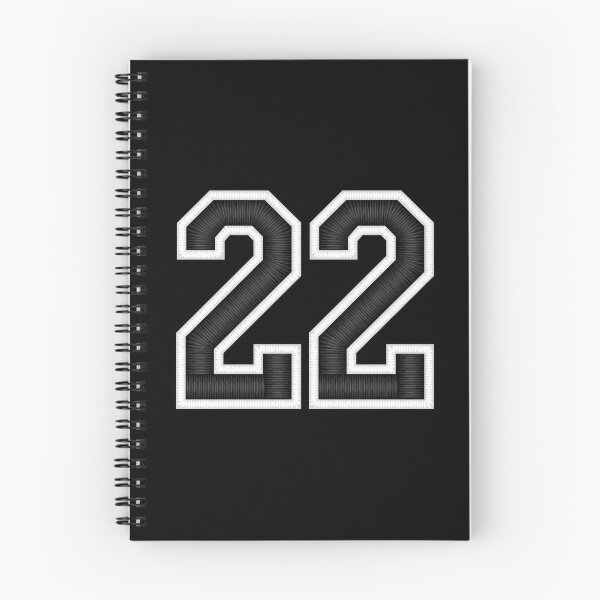 Item preview, 22 Black Jersey Sports Number twenty-two Football 22 designed and sold by elhefe.