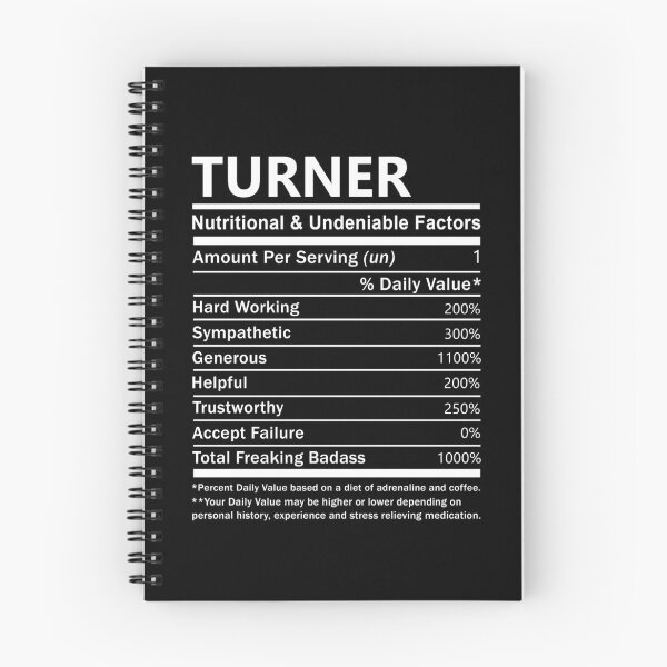 Artikelvorschau, Turner Name T-Shirt - Turner Ernährungs- und unbestreitbare Faktor-Geschenkartikel-T-Stück entworfen und verkauft von lanawalton.