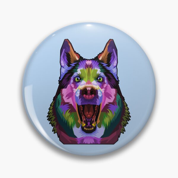 Item preview, German Shepherd Pop Art designed and sold by VitezCrni.