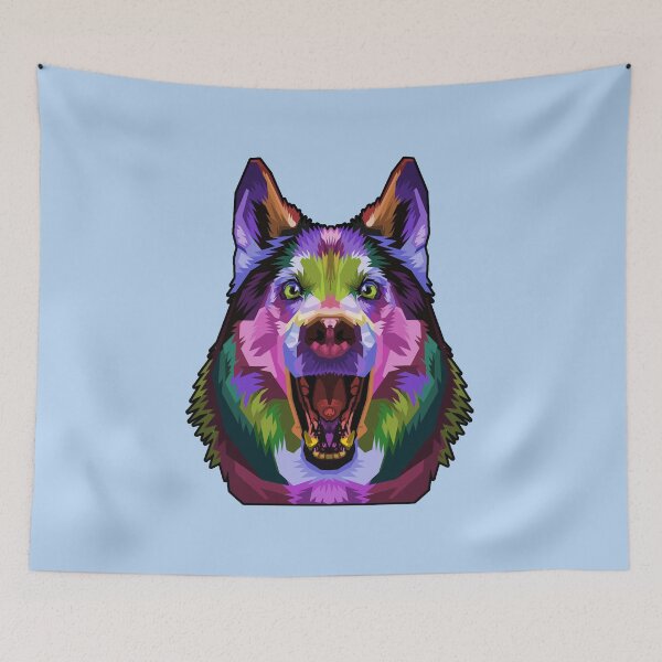 Item preview, German Shepherd Pop Art designed and sold by VitezCrni.