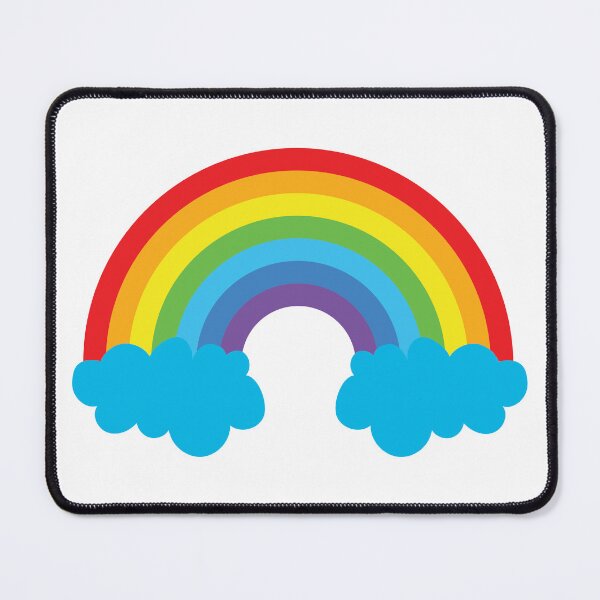 Item preview, Rainbow with cloud designed and sold by ShopLeilaArt.