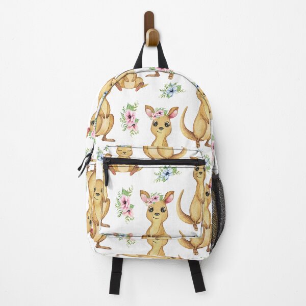 Item preview, Cute Kangaroo With Flower On Head Pattern designed and sold by Wilkinson39.