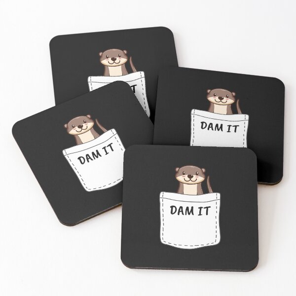 Item preview, Dam It Otter designed and sold by ProtonProject.
