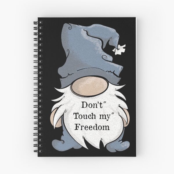 Item preview, Gnome cartoon, Don’t touch my freedom, Quote designed and sold by DebbieJoyArt.