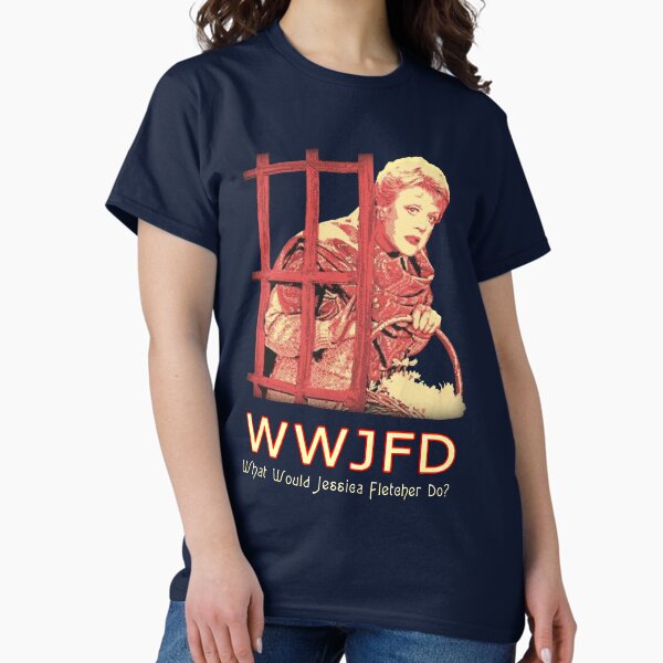 Vista previa del artículo con la obra «Asesinato Ella escribió ¿Qué haría Jessica Fletcher?», diseñado y vendido por KentonHarring.
