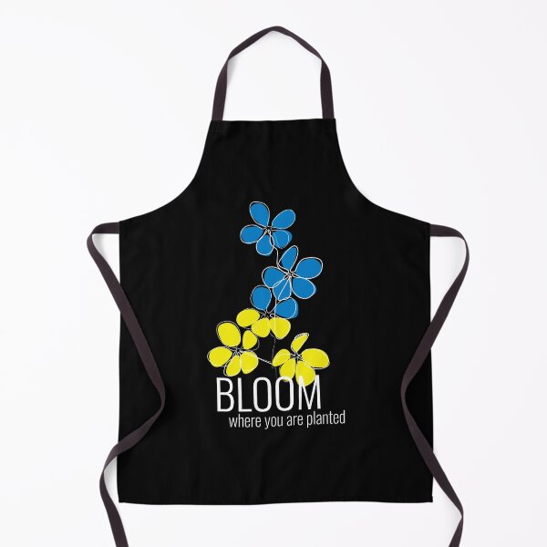 Item preview, Bloom Where You Are Planted Ukrainian // black designed and sold by boozkova-vorona.