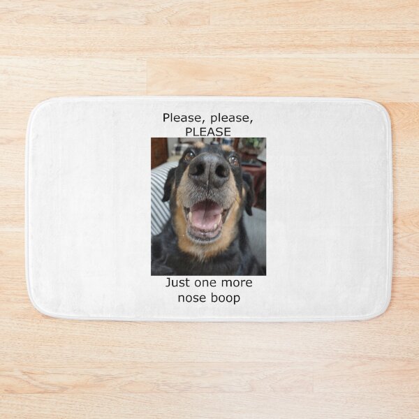 Item preview, Please, please, please, just one more nose boop: dog lovers, dog, nose boop, adopt don't shop, gift idea, decor, accent piece designed and sold by Becky Hunter.
