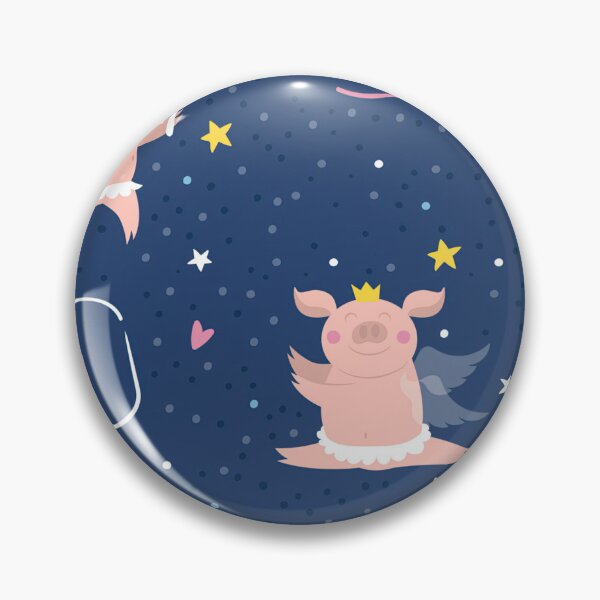 Item preview, Cute Pig Fairy  Dancing Singing Pattern designed and sold by Wilkinson39.