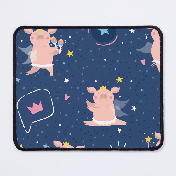Item preview, Cute Pig Fairy Dancing Singing Pattern designed and sold by Wilkinson39.