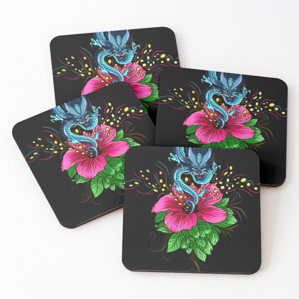 Item preview, Dragon with Hibiscus  Classic  designed and sold by dennisnatur.