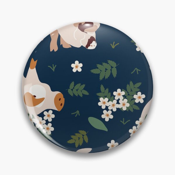 Item preview, Cute Pig Floral Pattern  designed and sold by Wilkinson39.