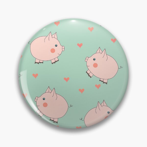 Item preview, Cute Pig Hearts Pattern designed and sold by Wilkinson39.