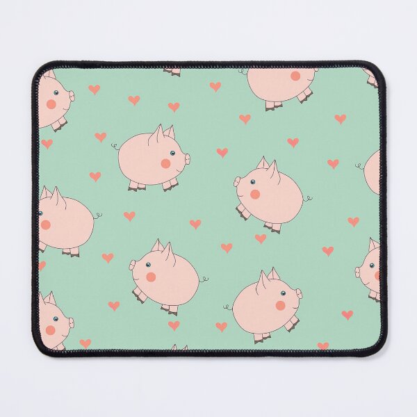 Item preview, Cute Pig Hearts Pattern designed and sold by Wilkinson39.