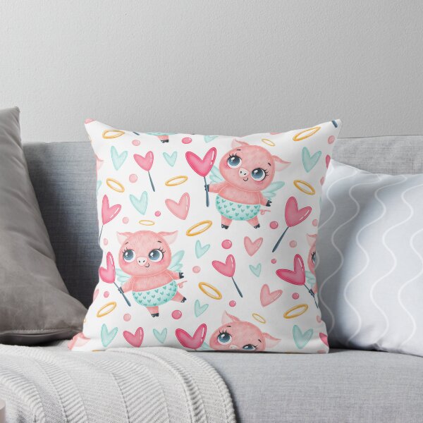 Item preview, Cute Pig Love Fairy Pattern designed and sold by Wilkinson39.