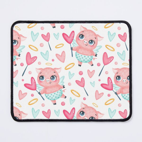 Item preview, Cute Pig Love Fairy Pattern designed and sold by Wilkinson39.