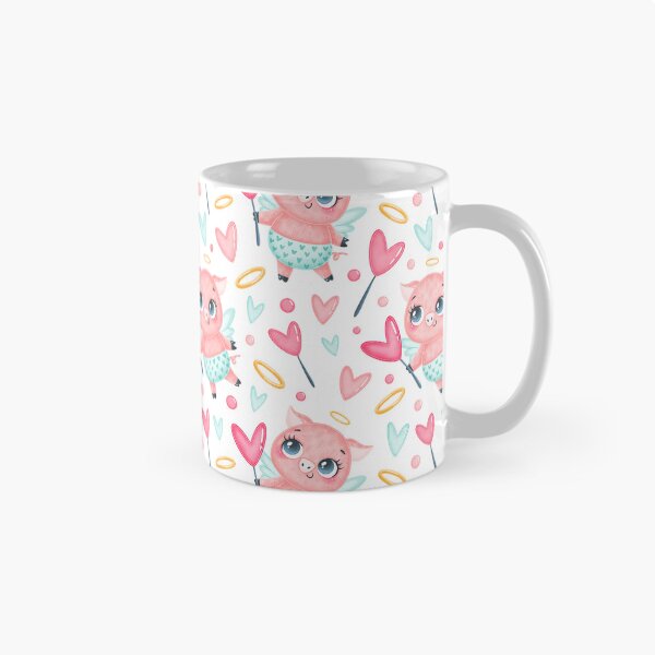 Item preview, Cute Pig Love Fairy Pattern designed and sold by Wilkinson39.
