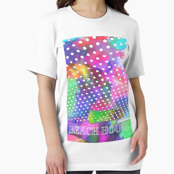 Item preview, Beach House Bloom psychedelic tee  designed and sold by GlasgowMerch.